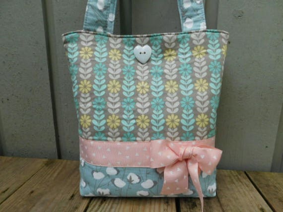 little girl personalized tote bags