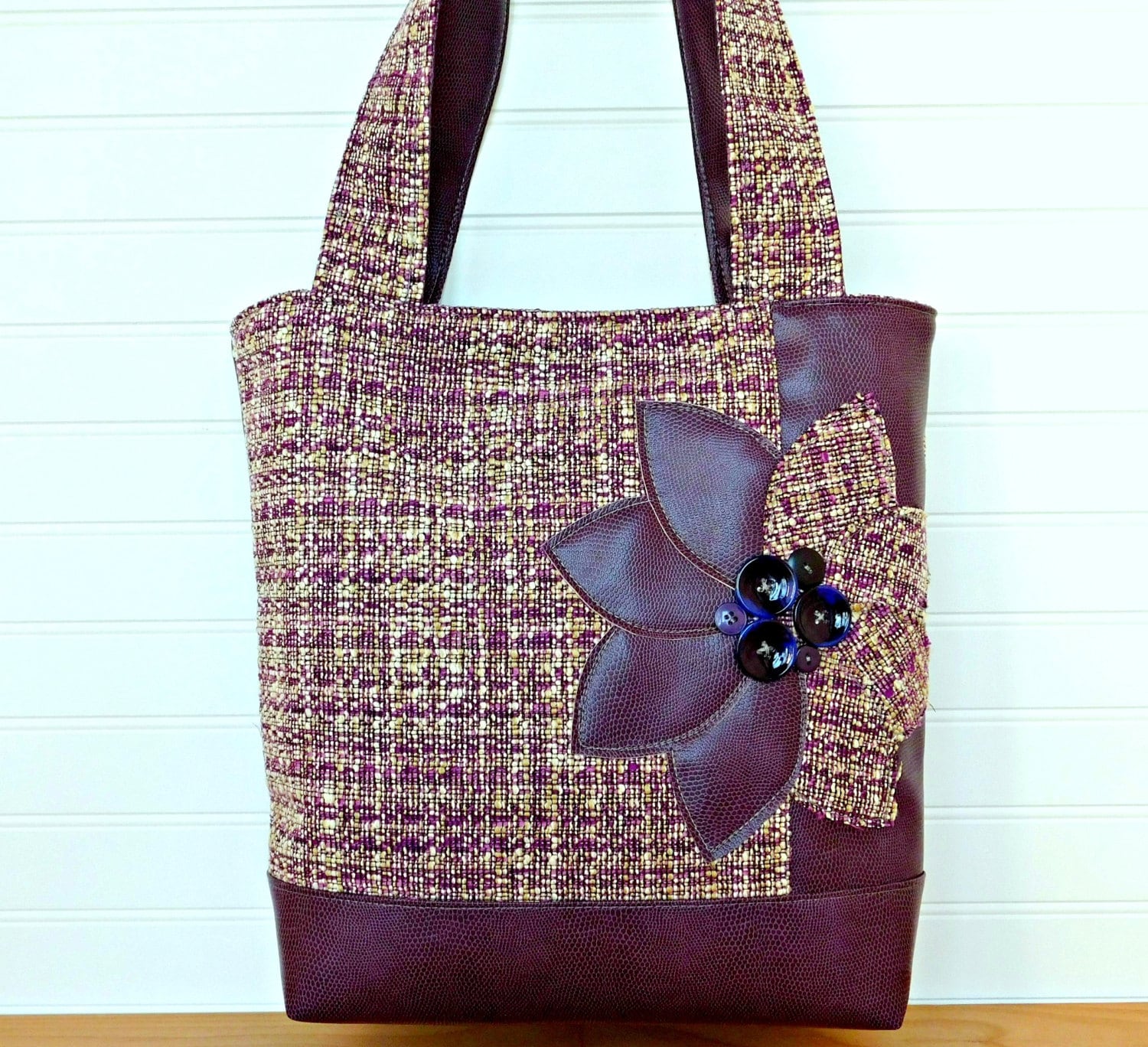 purple tote