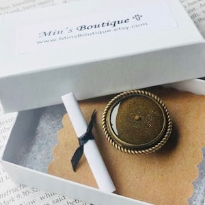 Mustard seed ring - faith ring - Christian ring - faith of a mustard seed ring - graduation - baptism - promise rings - Easter basket gifts