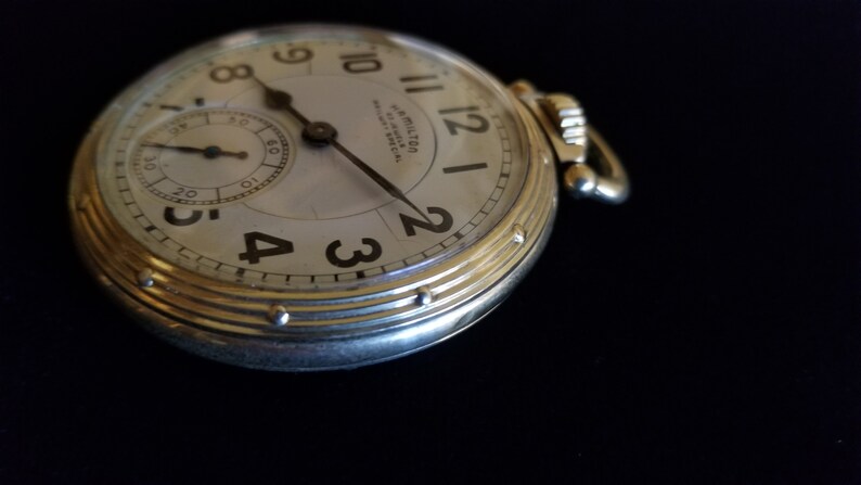 hamilton 23 jewel pocket watch