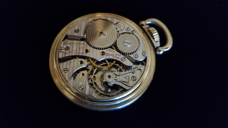 hamilton 23 jewel pocket watch