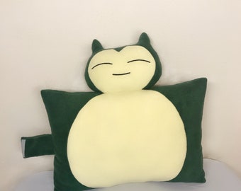A Sleepy Snorlax Pillow
