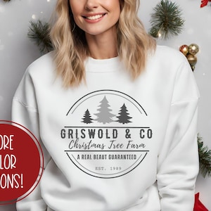 National Lampoon&#39;s Christmas Vacation Logo Crewneck Sweatshirt