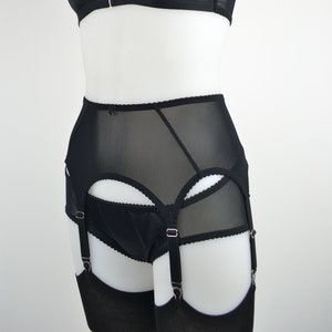 High waisted 2024 garter belts