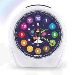 Raketen Wecker Lernuhrensystem + Download  • Uhr lesen lernen • Waldorf Montessori