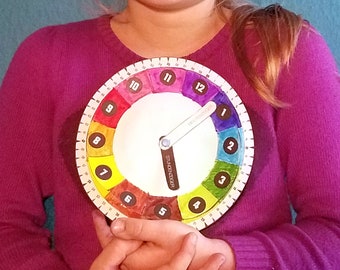 Learning clock craft sheets & exercise sheets