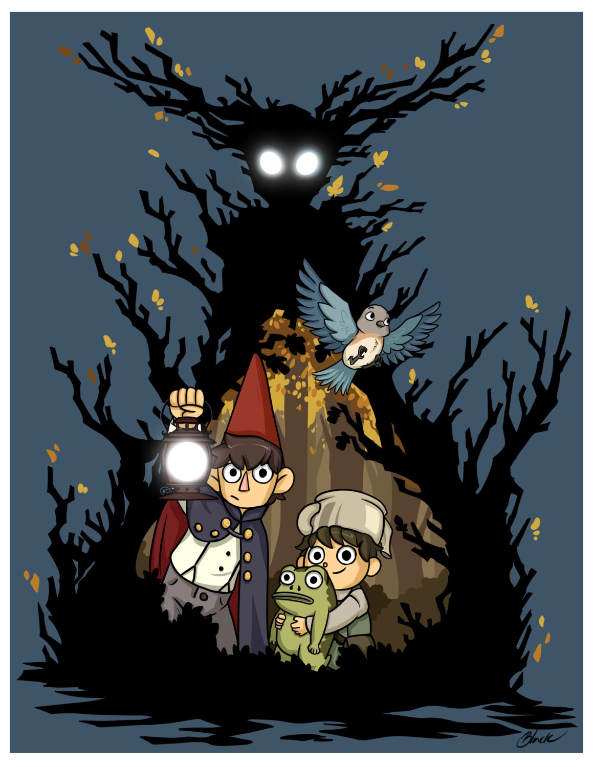 greg over the garden wall