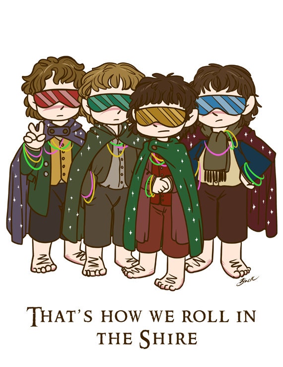 That S How We Roll In The Shire Lord Of The Rings Etsy