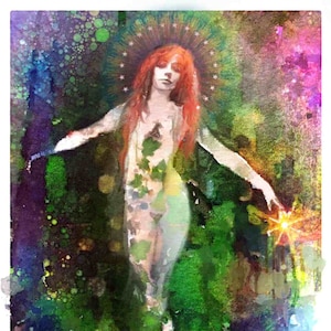 Persephone Rising - 8x10 signierter und mattierter Metallic Druck