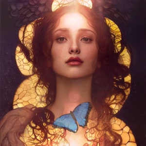 Psyche - 11X14 Signed Gallery Art Print, FIVE only!