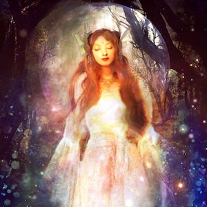 The Faerie Queen - Signed and Matted 8X10 Metallic Print