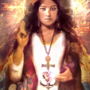 Sarah La Kali (Original) - 4X6 Altar Art Gallery Print