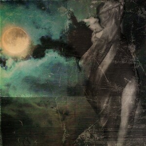 Dolores de la Luna - Tarjeta de felicitación en blanco 5X7
