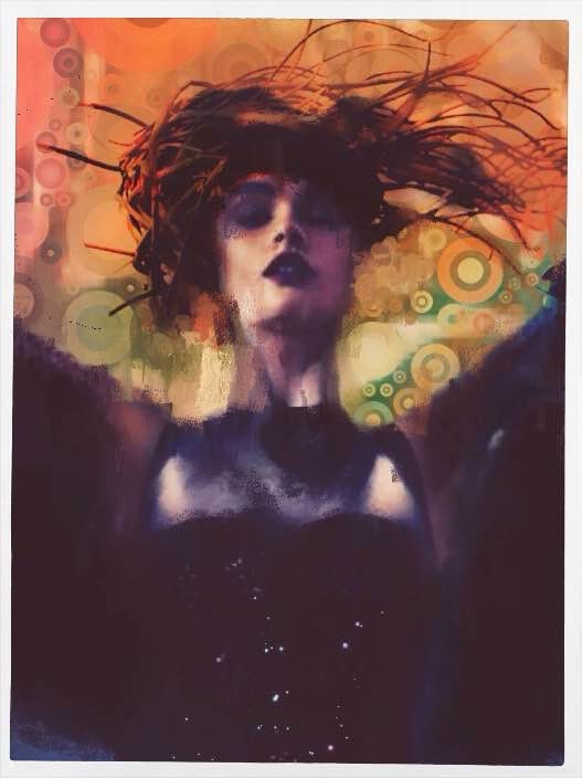 Dark Goddess Lilith: Limited Release 8X10 Signed and Matted - Etsy
