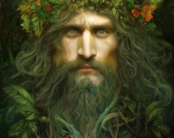 NEW: The Green Man - Limited Release 8X10 Signed Gallery Print