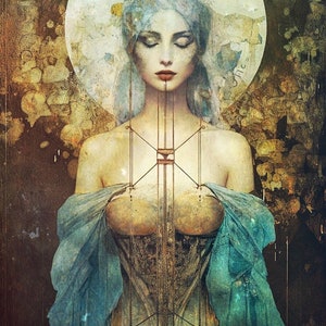 Mnemosyne - The Memory Keeper 8x10 Signed and Matted Gallery Art Print