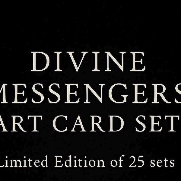NEW! Divine Messengers - Art Blessing Cards, Pack of 35