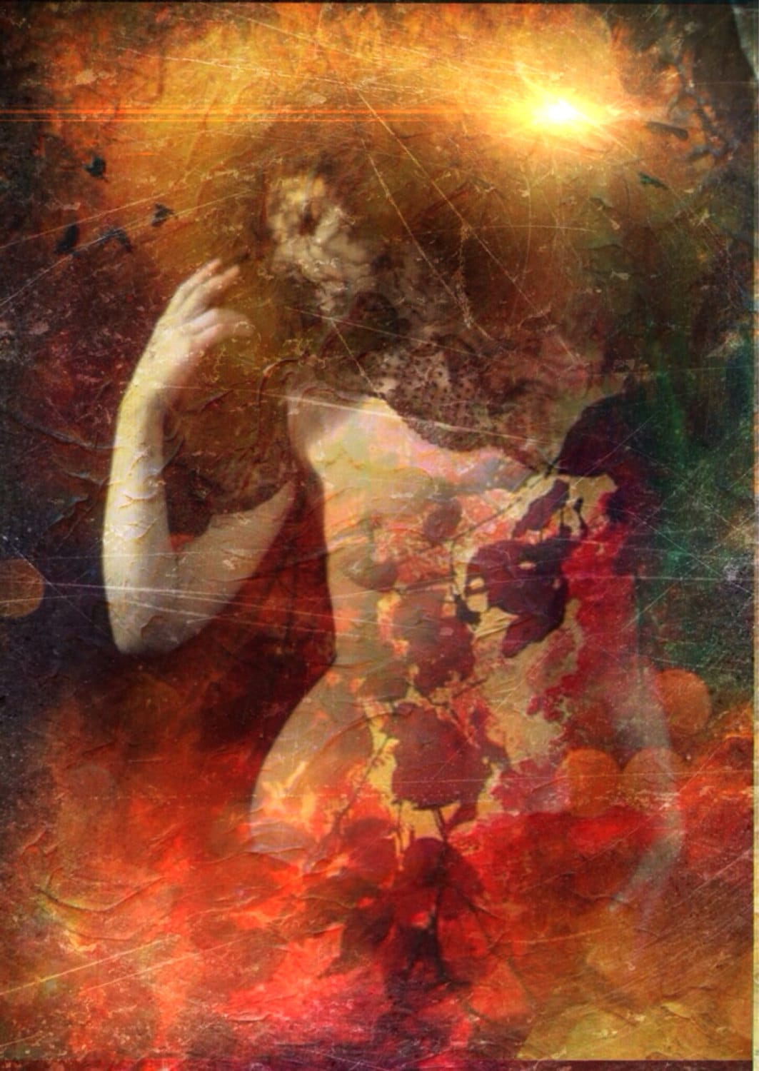 Duende - 4x6 Matted Altar Art Print