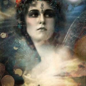 The Prophetess - 4x6 Mini Altar Art