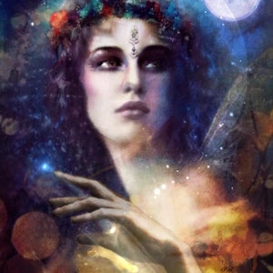 The Prophetess 2020 - 8X10 Signed and Matted Metallic Print