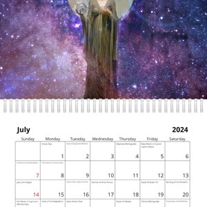 NEW: 2024 Calendar of the Divine Feminine SHIPS FREE image 8