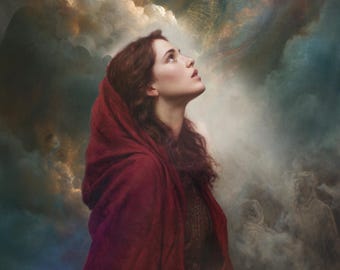 The Wayshower  -  Matted & Signed 8X10 Altar Art Print