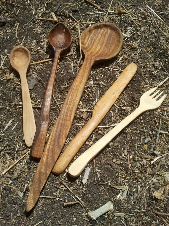 Items similar to Unique Wooden Cutlery on Etsy
