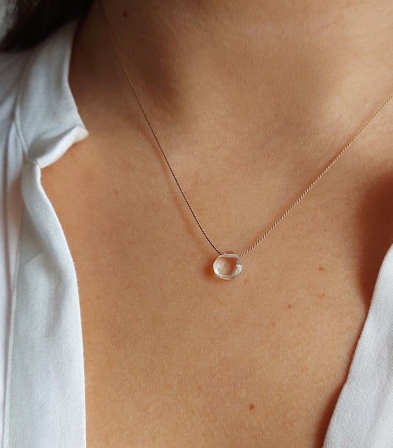 Geometric Rock Crystal Necklace – Amáli Jewelry