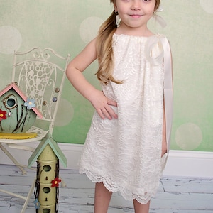 lace pillowcase dress Sew Lacy Pillowcase Dress Pattern - Back to School - PDF Pattern - Size 6 Mos Baby -14 Child Sewing Pattern