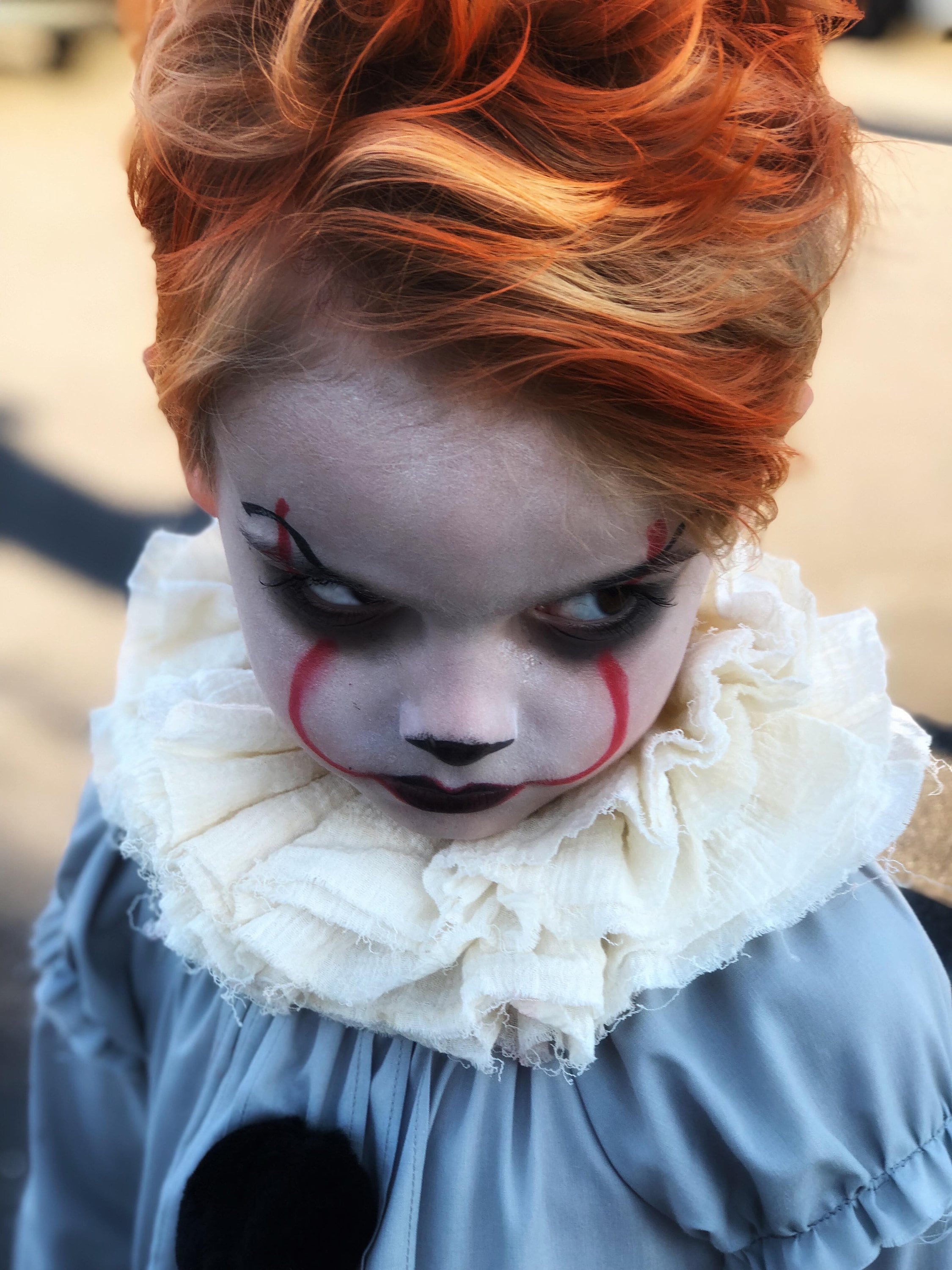 Sz 710 Child's Creepy Clown Costume Etsy Australia