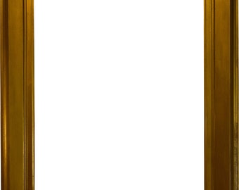 25x30 Inch Antique American Gold Sully Picture Frame circa 1840