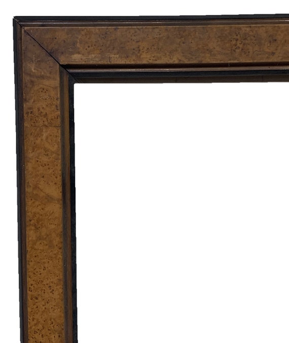 Antique American Burl Walnut Picture Frame Burl Walnut Picture Frame