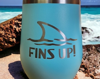 Fins Up 12oz Beverage Tumbler. Stainless Steel. Margaritaville. Jimmy Buffett. Parrotheads. Parrot Head