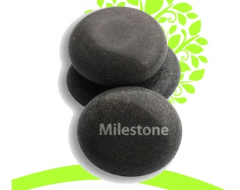 Word stones. word rock. inspirational stone. beach pebble. happy stone.  pocket stone. worry stone.