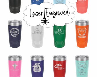 20oz Tumbler Personalized, Customize Name or logo, Laser Engraved Cup, Corporate Gifts, Laser Engraved, Wholesale Tumblers