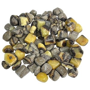 1 lb Polished Septarian Gemstone Tumbled Stones Healing Crystals Bulk