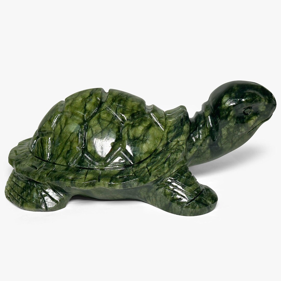 Hand-carved Nephrite Jade Turtle Crystal Gemstone Carving 7.7 Lb - Etsy