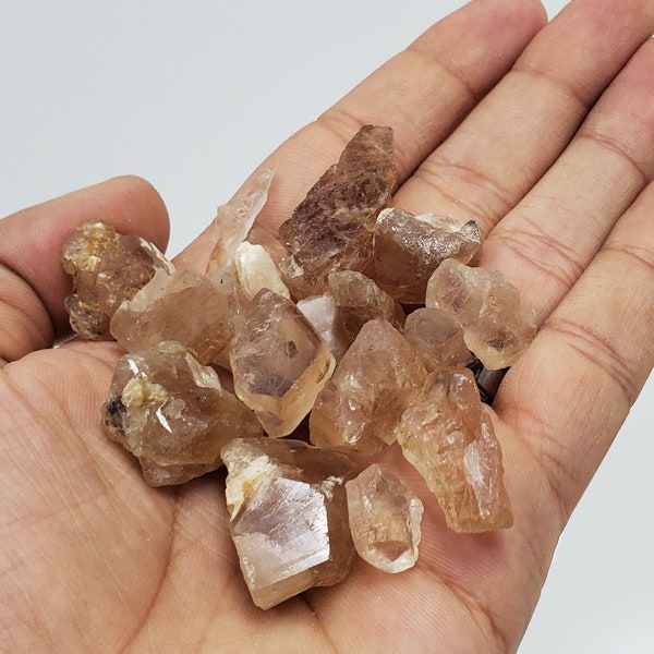 Natural Rough Brown Topaz Crystal, Rough Brown Topaz Gemstone 2 to 3 Grams