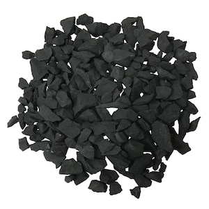 Genuine Natural Shungite Crystals – Raw Rough Black Gemstone Rocks for Collectors, Crafts, Polishing, or Display – Unpolished Shungite