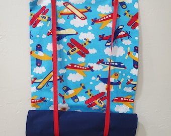 Classroom Door Window Curtain Red and White Polka Dot Roll Up