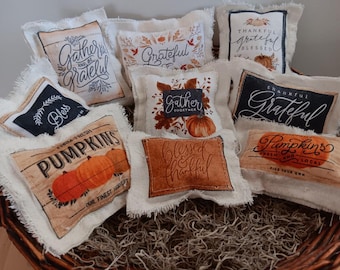 Adornos otoñales para cuencos/bandejas o decoración de mesa/estilo rústico campestre