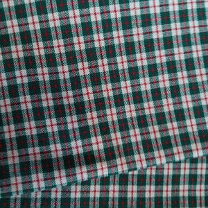 Cloth Napkins/ Green Plaid /Christmas Winter/Cotton Handmade/18 x 18