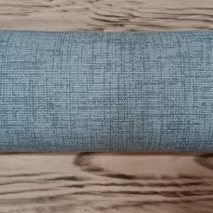 Blue Gray Cotton Draft Stopper - Energy Saver (Sent Empty)