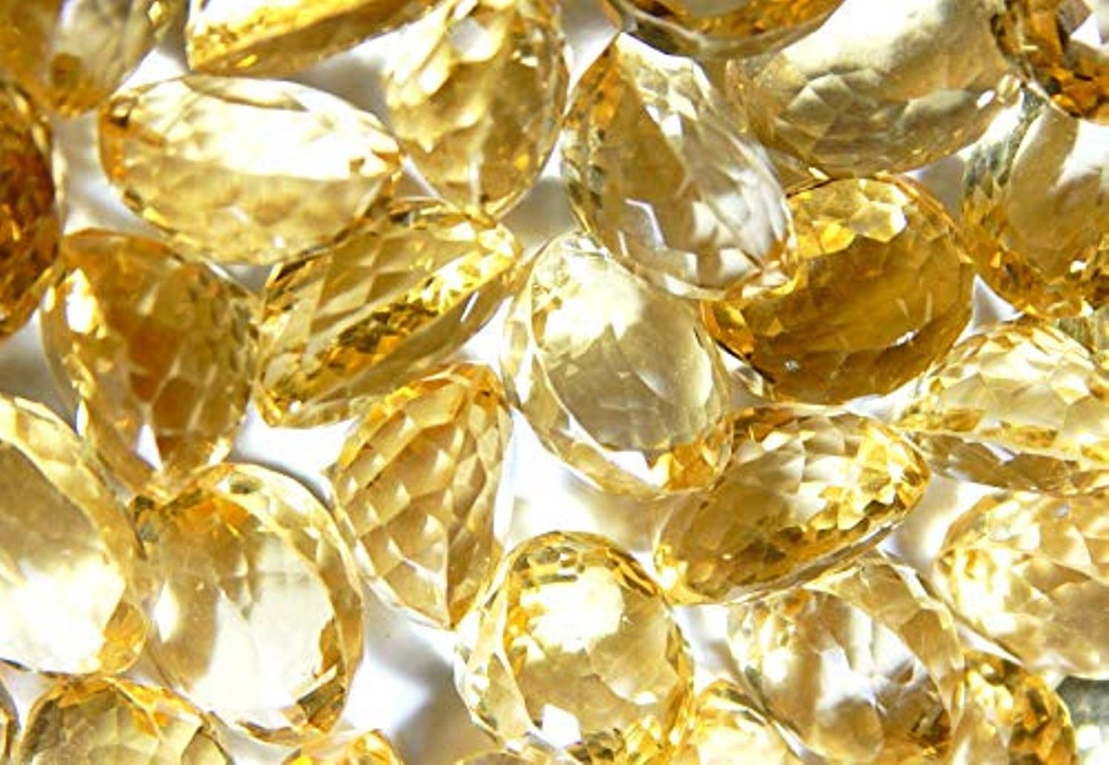 Natural Citrine Yellow Topaz Loose Gem Stone 8.6 Cts Etsy