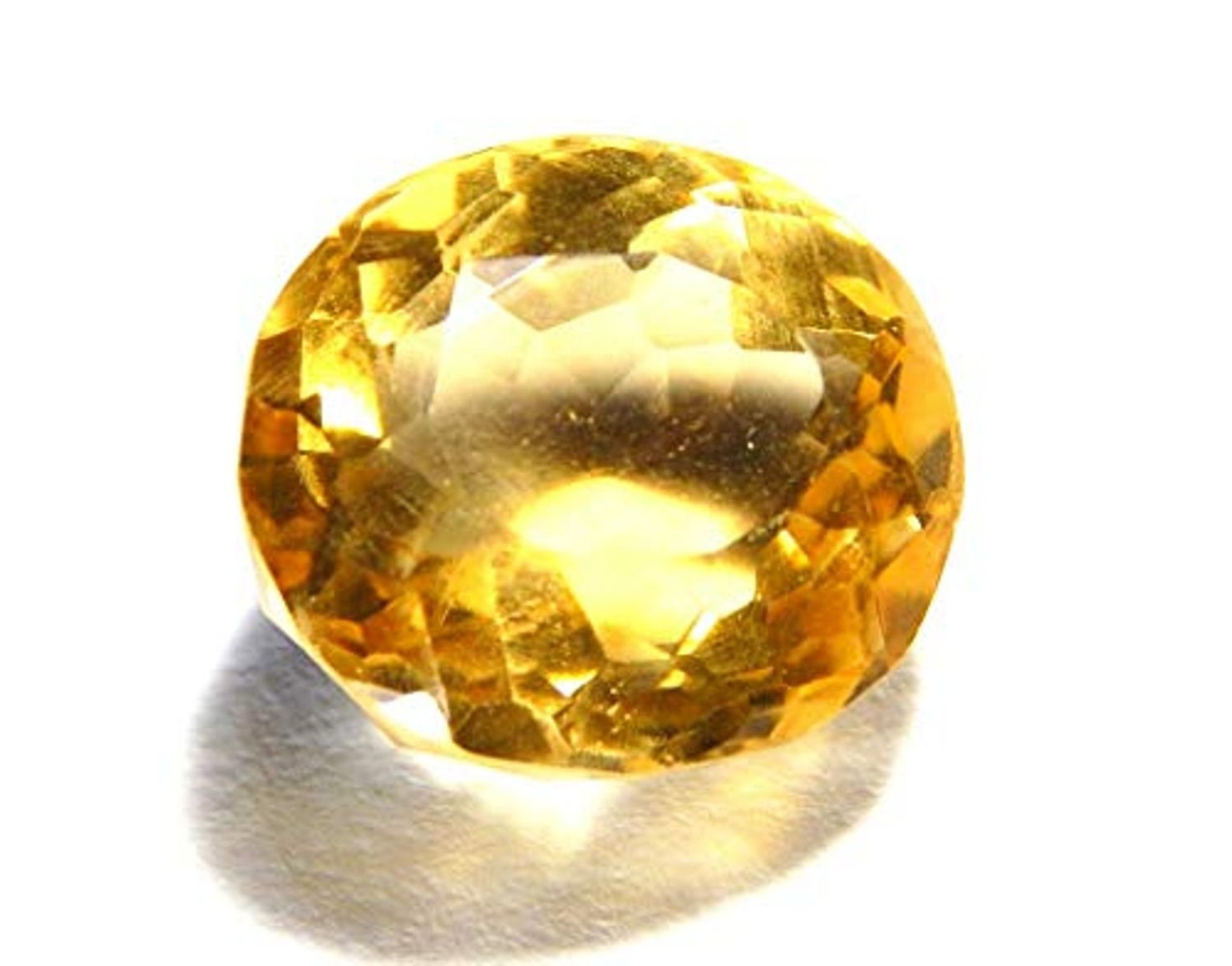 Natural Citrine Yellow Topaz Loose Gem Stone 8.6 Cts Etsy