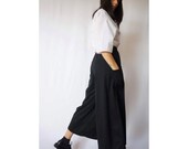 Wide Leg Pants / Women's Palazzo Pants/ Pantaskirt  / Wide Hips Trousers / Maxi Pants In Linen/Cotton And Thick Viscose In More Colors