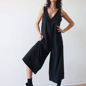 Women&#39;s Jumpsuit With Belt / Wide Maxi Jumpsuit / No Season Oversize Customize Jumpsuit In Different Colors / Pregnancy Jumpsuit In Viscose