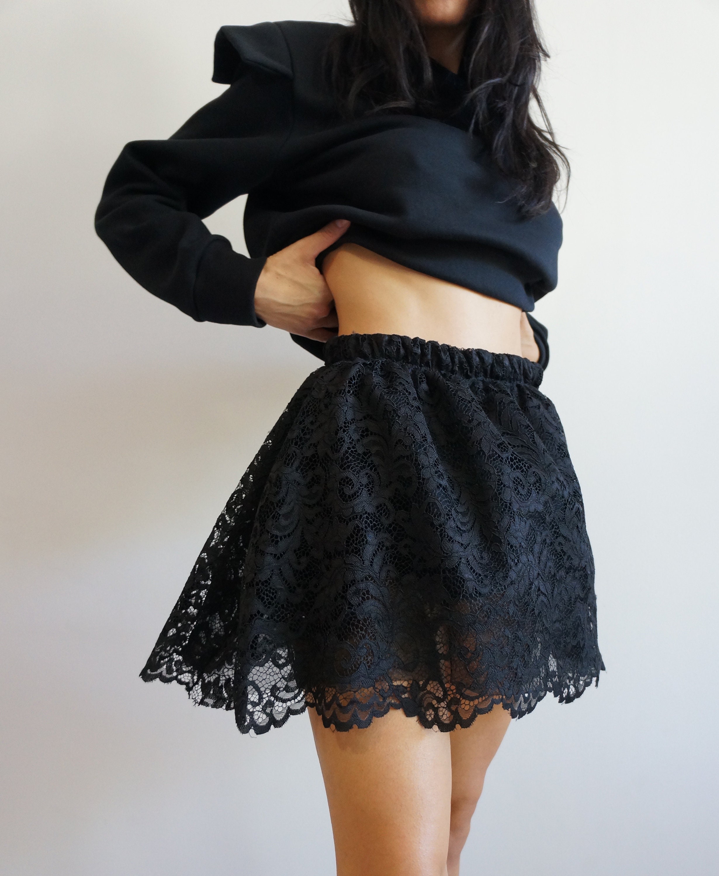 【PORTERNA】Flon lace short skirt 61ZSD+bsXsL.jpg