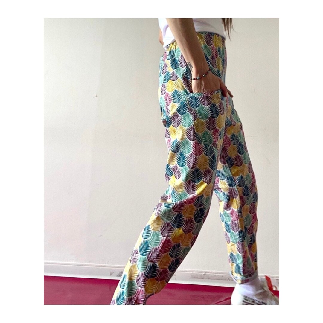 Pantaloni di cotone da donna Pantaloni di cotone comodi