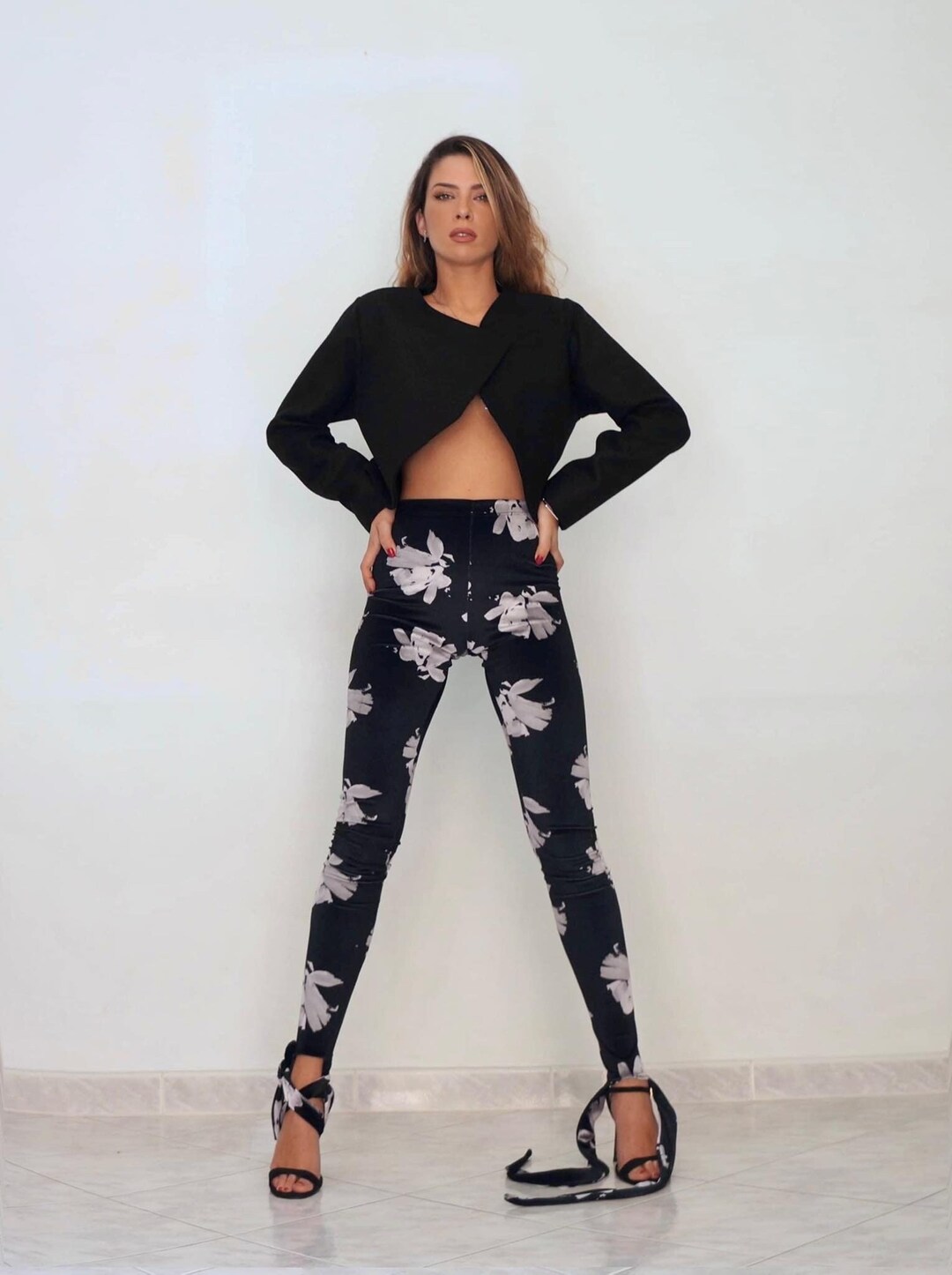 Women's High Waist Plus Velvet Padded Leggings